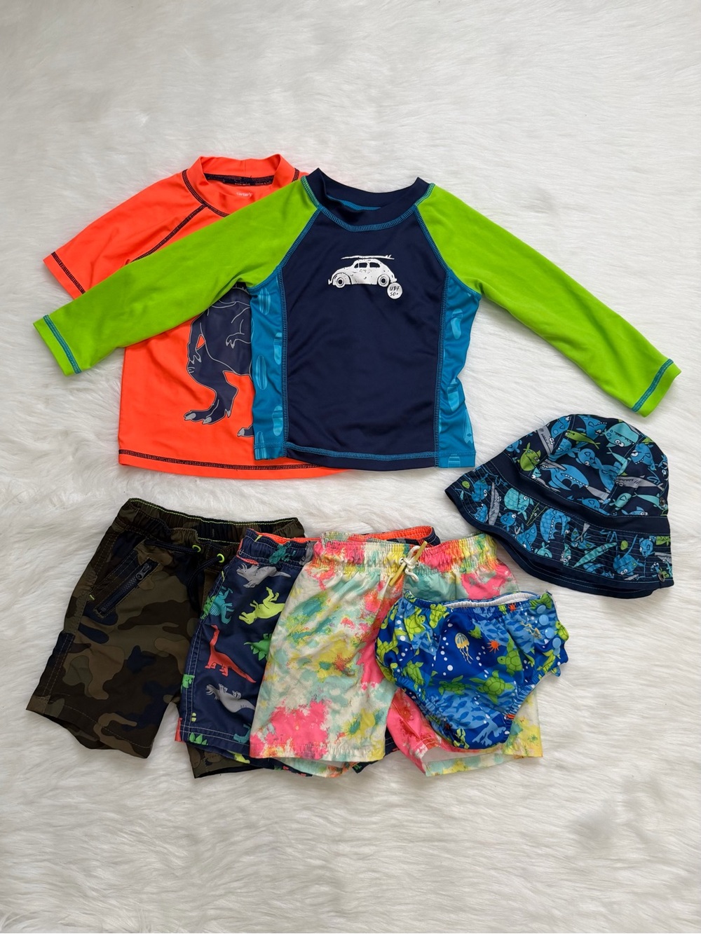 Toddler Boys Size 3T Swimming Clothes LOT